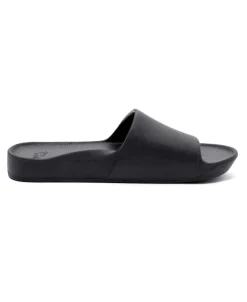 Golden Breed Archie Thongs-Archie Slide | Black