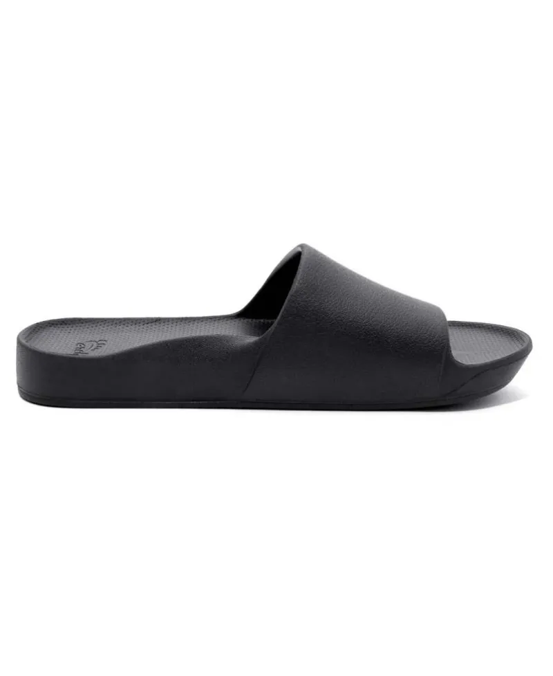 Golden Breed Archie Thongs-Archie Slide | Black