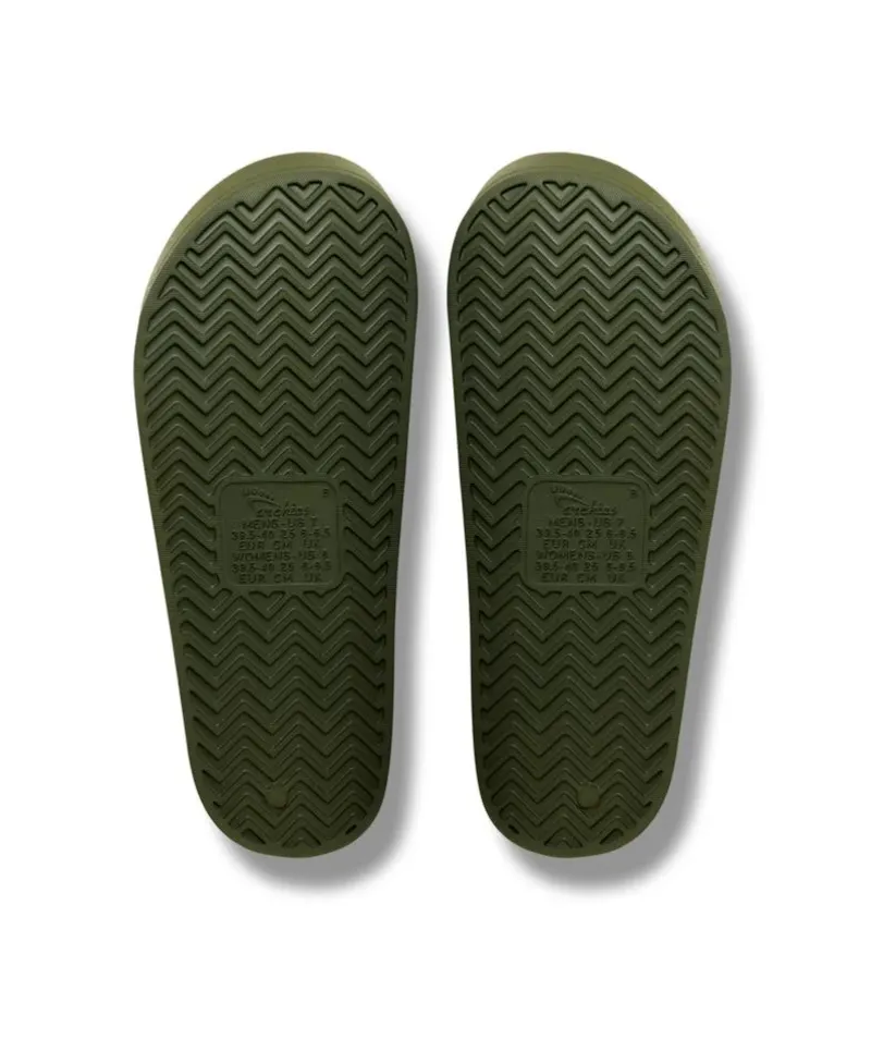 Golden Breed Archie Thongs-Archie Slide | Khaki