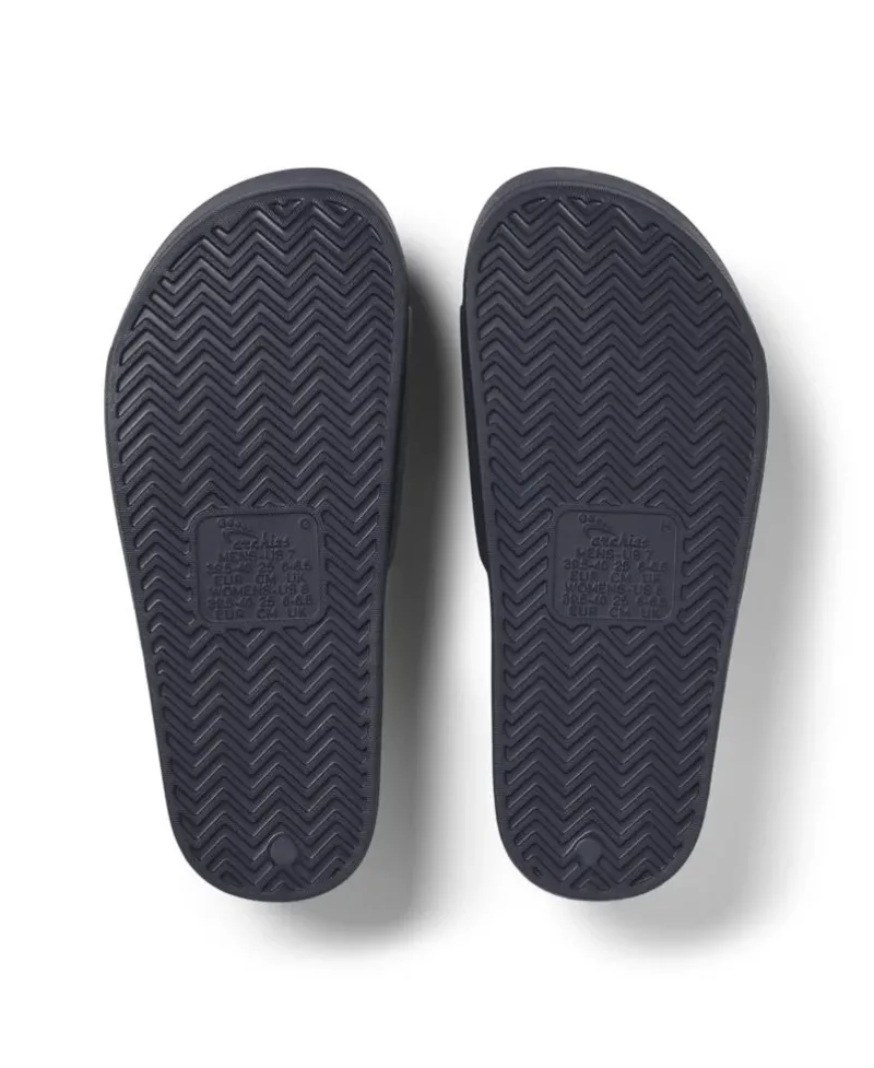 Golden Breed Archie Thongs-Archie Slide | Navy