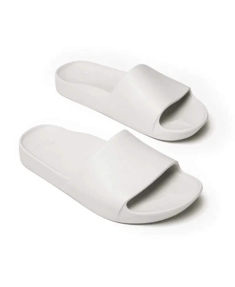 Golden Breed Archie Thongs-Archie Slide | White