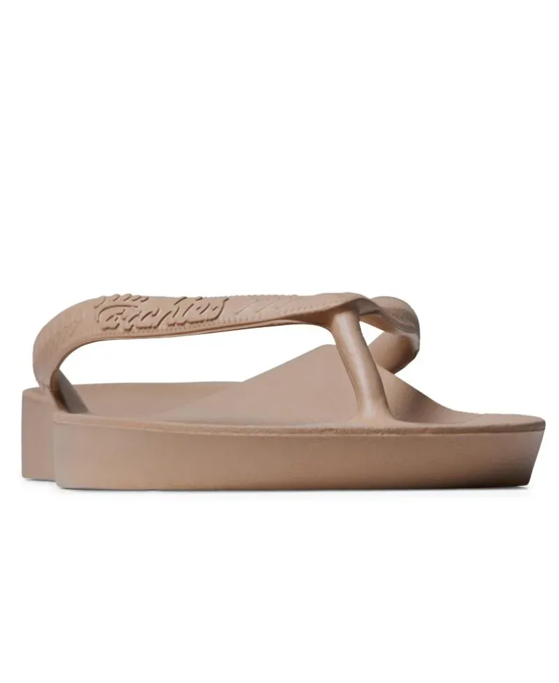 Golden Breed Archie Thongs-Archies Thong | Tan