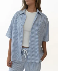Women Golden Breed Shirts-Bailey Shirt | Stripe