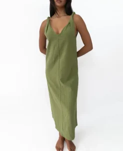 Women Golden Breed Dresses-Bridget Maxi Dress |