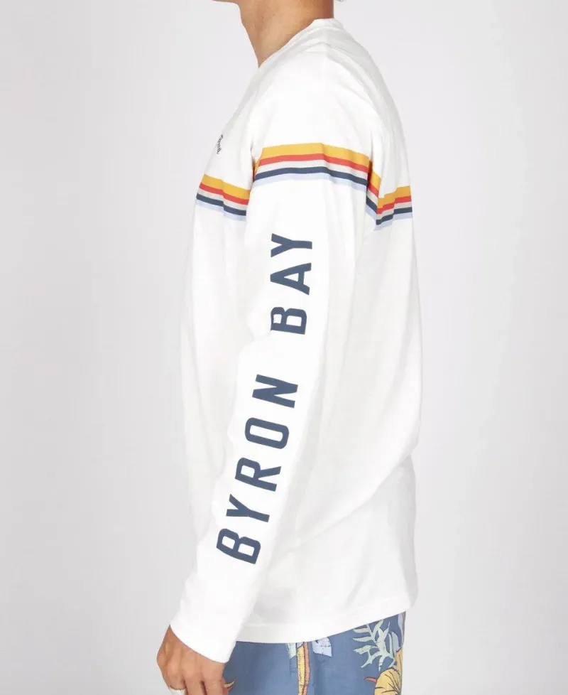 Golden Breed Long Sleeve Tees-Byron Cali LS Tee | Off White