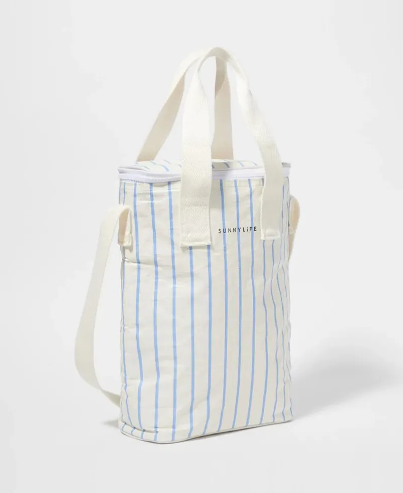 Golden Breed Sunny Life-Drinks Cooler Bag Le Weekend | Mid Blue-Cream