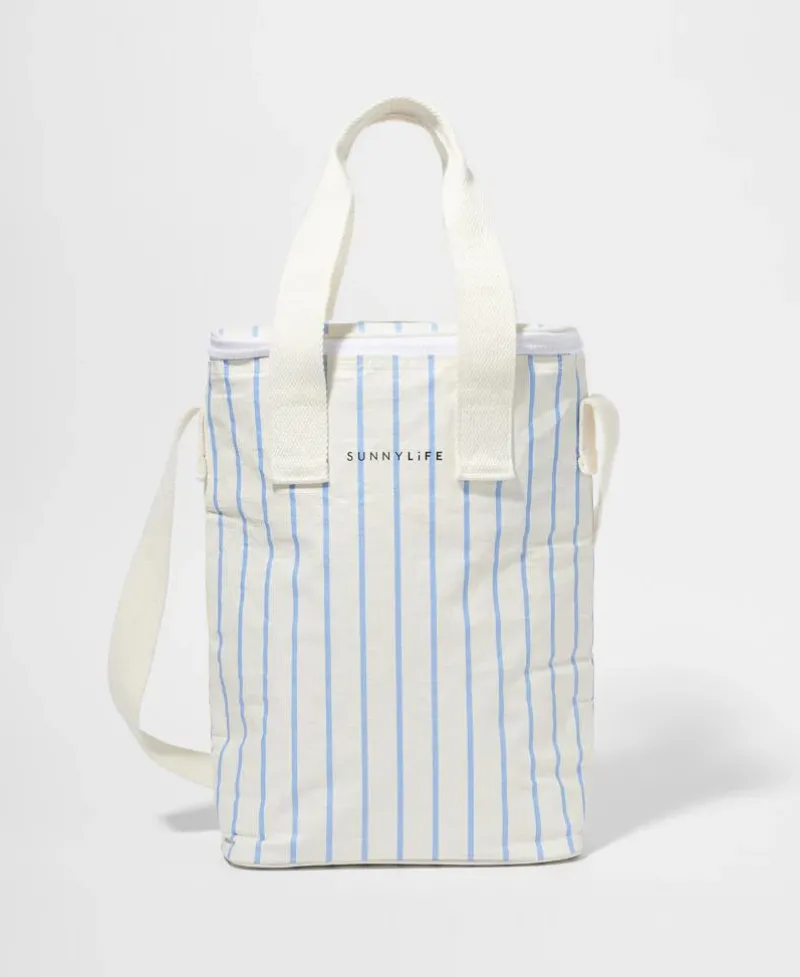 Golden Breed Sunny Life-Drinks Cooler Bag Le Weekend | Mid Blue-Cream
