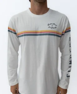 Golden Breed Tees-Flinders Cali LS Tee | Off White