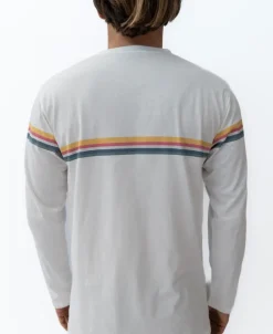 Golden Breed Tees-Flinders Cali LS Tee | Off White