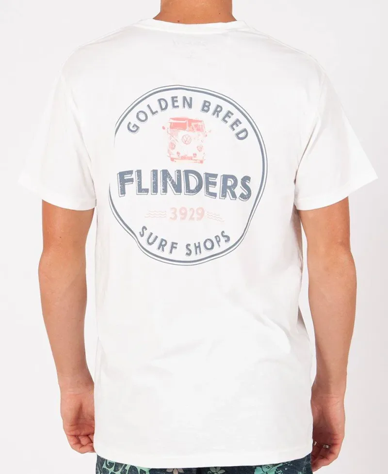 Golden Breed Tees-Flinders Kombi Tee | Off White