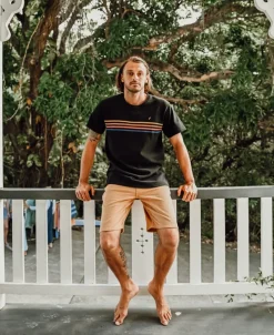 Golden Breed Floyd Walkshorts|Shorts-Floyd Cord Walkshort | Dark Camel