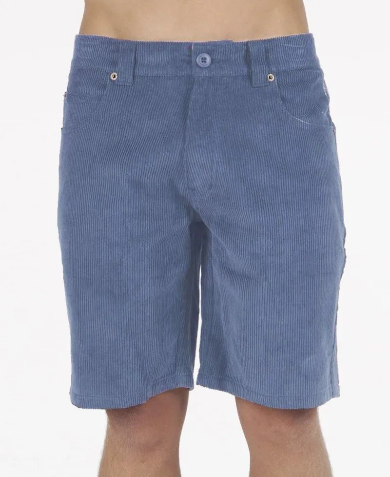 Golden Breed Floyd Walkshorts|Shorts-Floyd Cord Walkshort | Dusty Blue