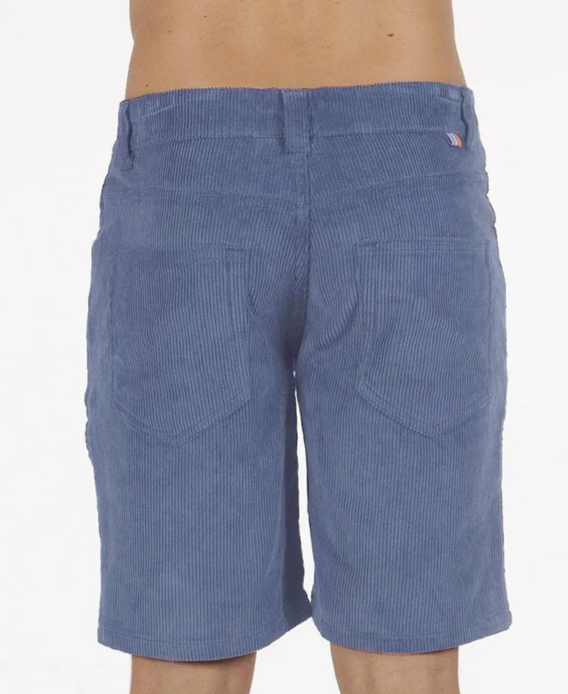 Golden Breed Floyd Walkshorts|Shorts-Floyd Cord Walkshort | Dusty Blue