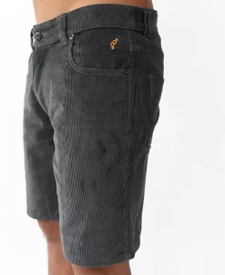 Golden Breed Floyd Walkshorts|Shorts-Floyd Cord Walkshort | Wash Black
