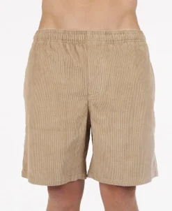 Golden Breed Floyd Walkshorts|Shorts-Floyd Elastic Waist Walkshort | Dark Camel