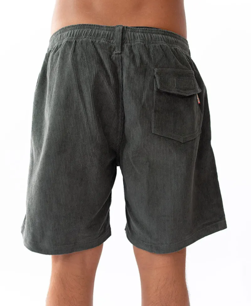 Golden Breed Floyd Walkshorts|Shorts-Floyd Elastic Waist Walkshort | Wash Black