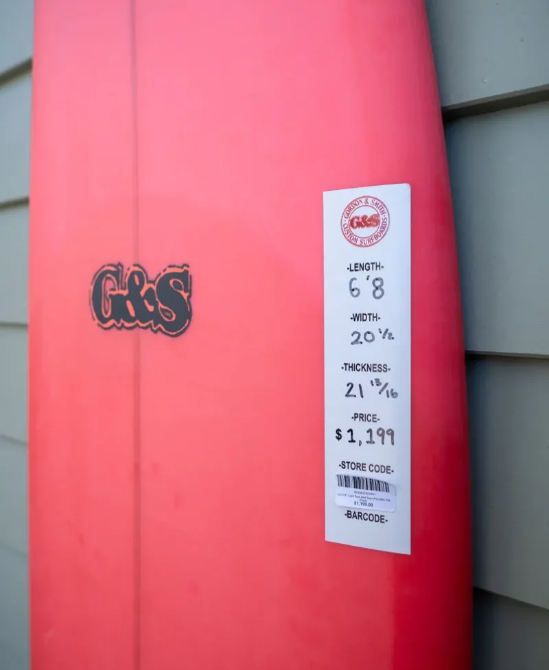 Golden Breed Gordon & Smith Surfboards-G&S 6'8 Cool Tool Mid Twin |