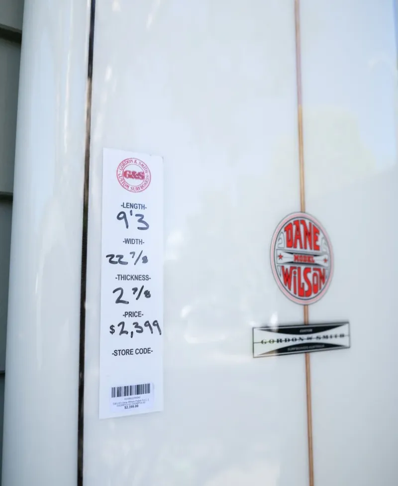 Golden Breed Gordon & Smith Surfboards-G&S 9'3 Dane Wilson Polish Finish |
