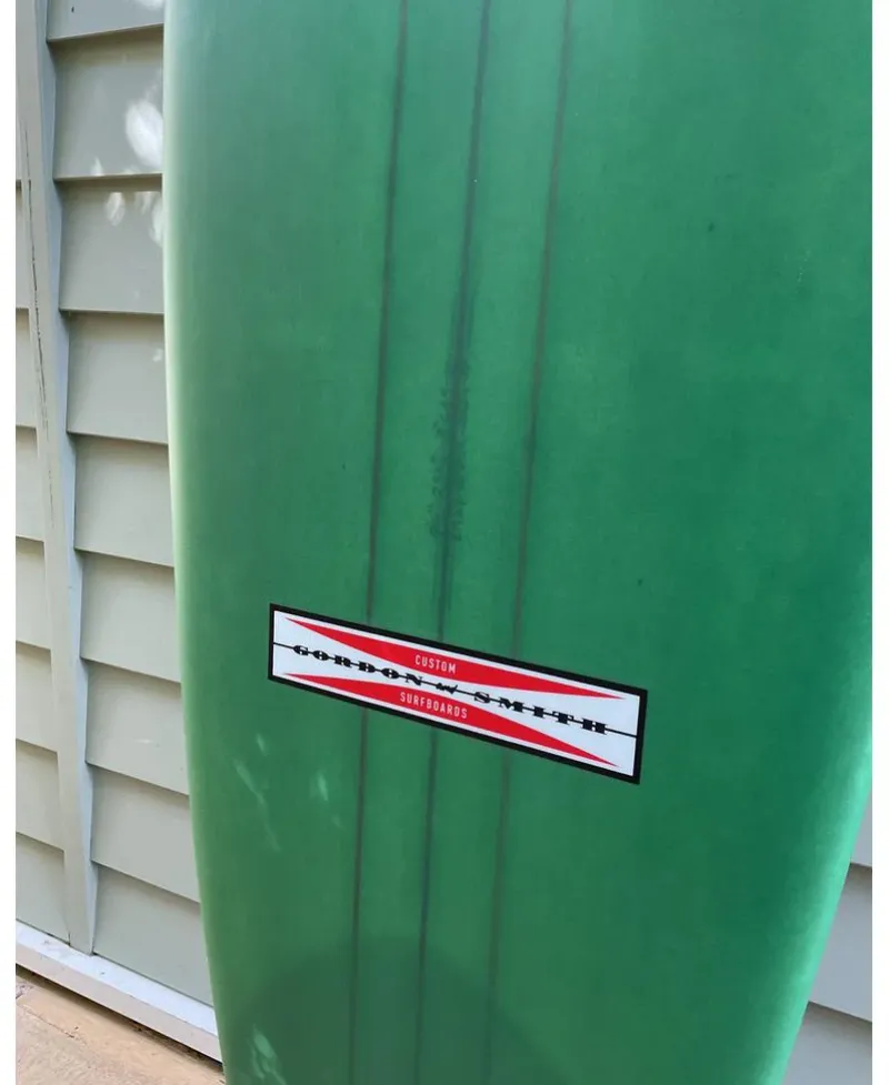 Golden Breed Gordon & Smith Surfboards-G&S 9'4 Easy Rider Triple Stringer | Green/Cream