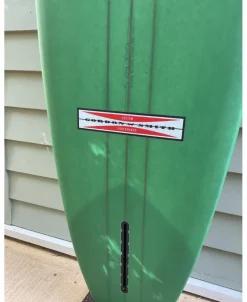 Golden Breed Gordon & Smith Surfboards-G&S 9'6 Easy Rider Triple Stringer | Green/Cream