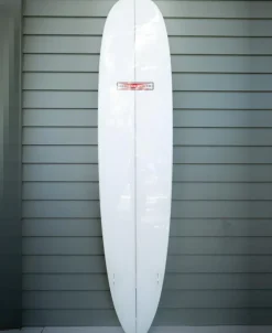 Golden Breed Gordon & Smith Surfboards-G&S 9'1 Nosemaster Polish Finish | White/Grey