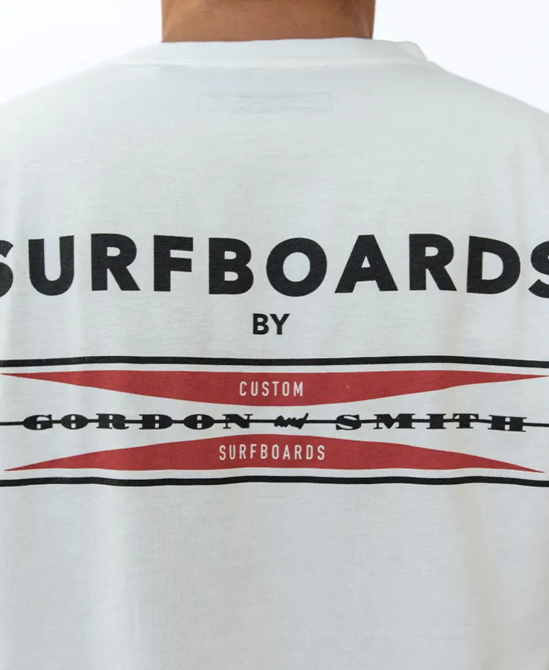 Golden Breed Tees-G&S Corp Logo Tee | Off White