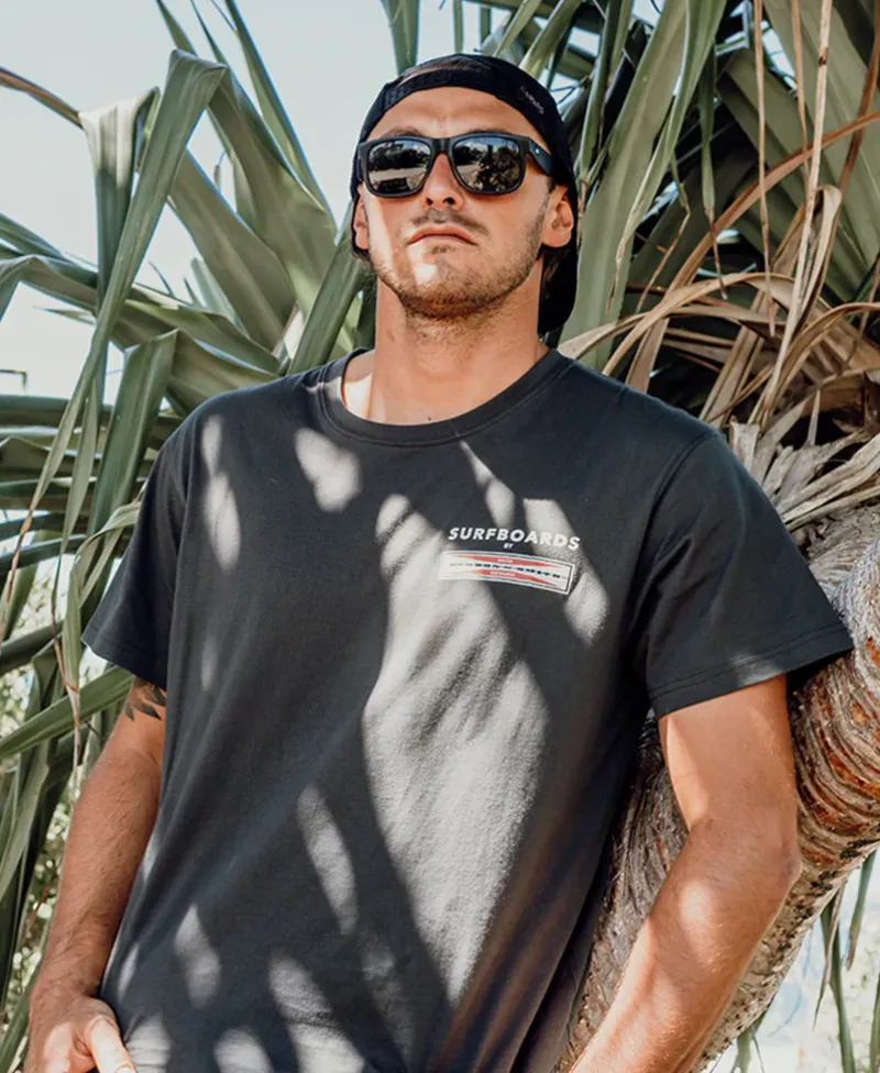 Golden Breed Tees-G&S Corp Logo Tee | Wash Black
