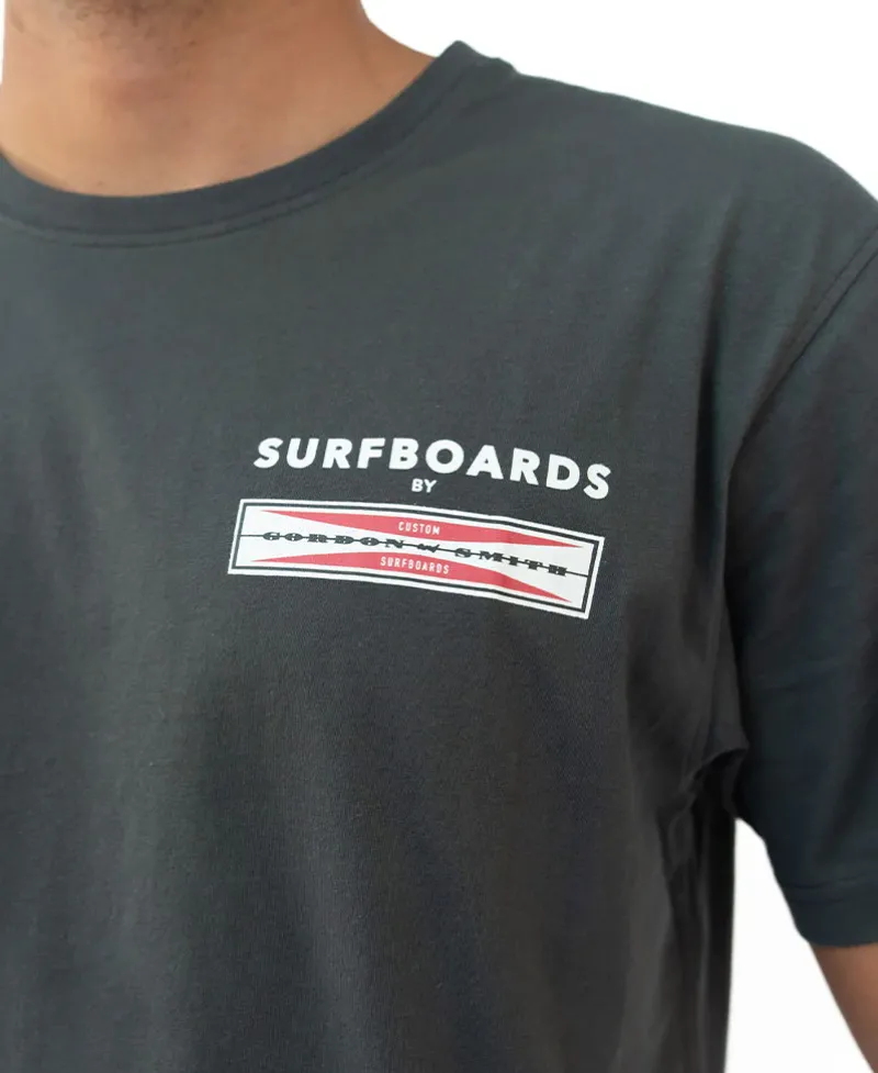 Golden Breed Tees-G&S Corp Logo Tee | Wash Black