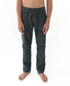Golden Breed Pants-George Cord Pant | Wash Black