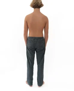 Golden Breed Pants-George Cord Pant | Wash Black