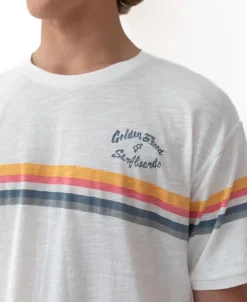 Golden Breed Tees-GoJo Ringer Tee | Off White