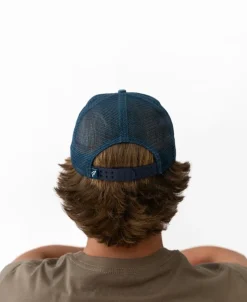 Golden Breed Hats & Caps|Hats & Caps-GoJo Trucker Cap | Dark Denim
