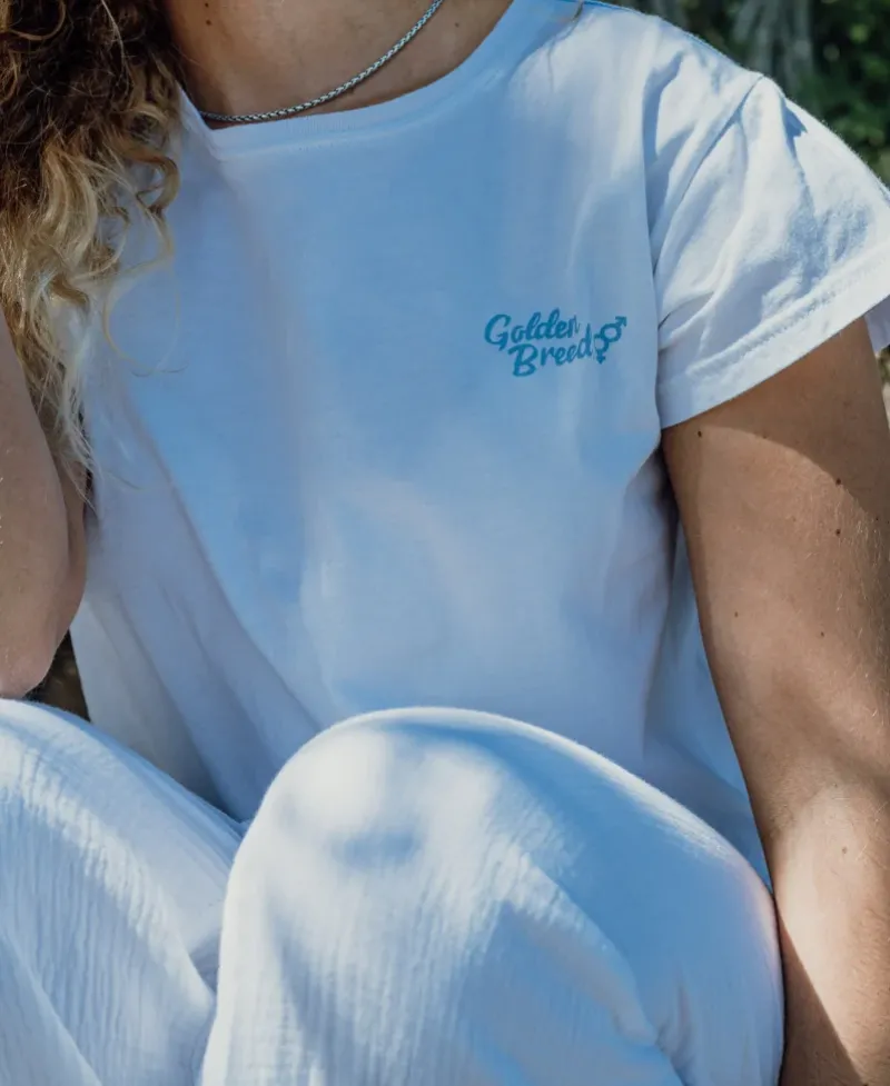 Women Golden Breed Tees-Hattie Crop Tee |