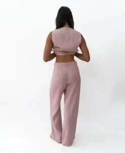 Women Golden Breed Pants-Janine Pant | Linen