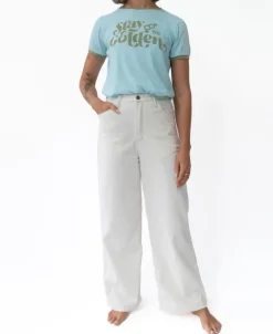 Women Golden Breed Pants-Jenny Long Pant | Off White
