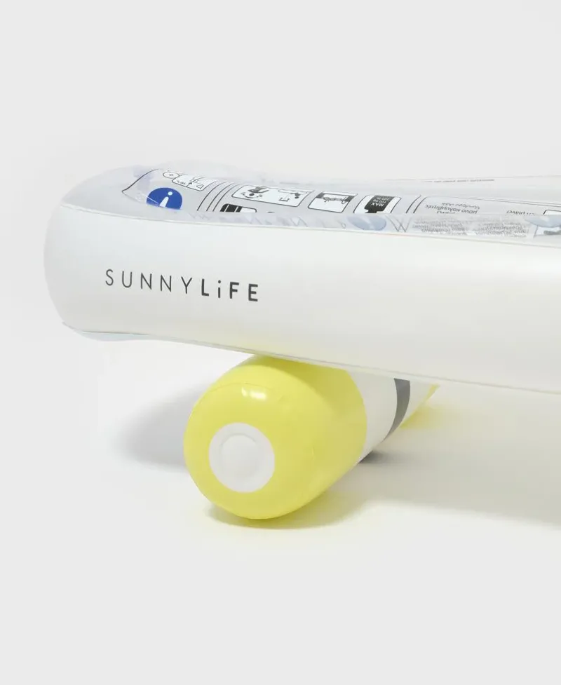 Golden Breed Sunny Life-Kids Skateboard Float The Sea Kids | Blue-Lime