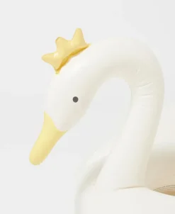 Golden Breed Sunny Life-Kids Tube Pool Ring Princess Swan | Multi