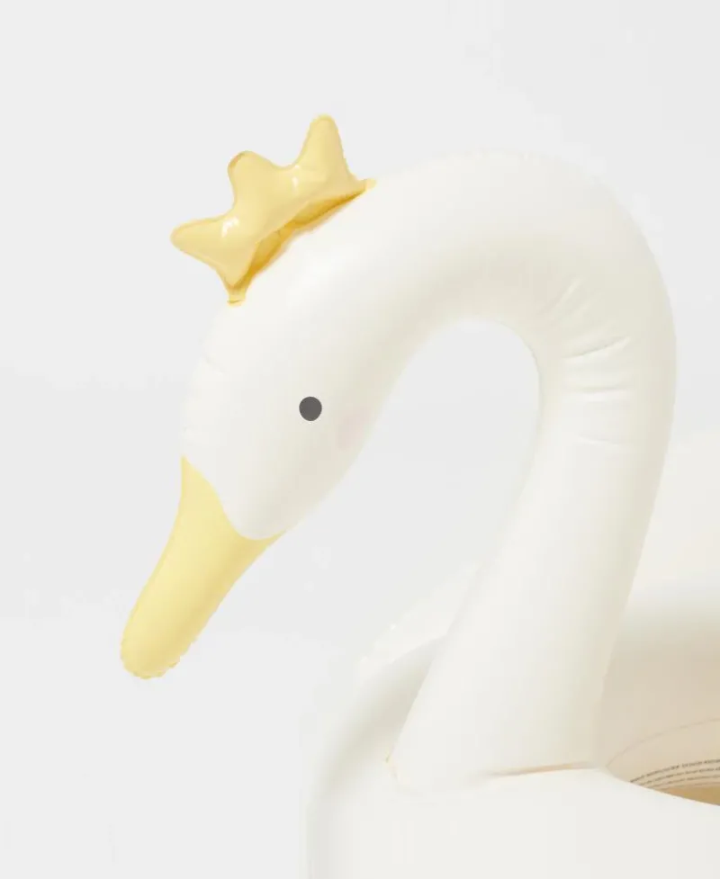 Golden Breed Sunny Life-Kids Tube Pool Ring Princess Swan | Multi