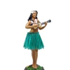 Golden Breed Hula Dolls-Leilani 7" Ukulele Grn Skt