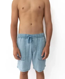 Golden Breed Shorts-Linen Short |