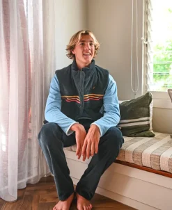 Golden Breed Hoodies & Sweats|Jackets-Lofoten Cord Puffer Vest |