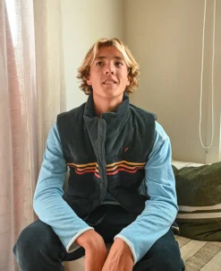 Golden Breed Hoodies & Sweats|Jackets-Lofoten Cord Puffer Vest |