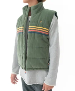 Golden Breed Jackets|Hoodies & Sweats-Lofoten Cord Puffer Vest |