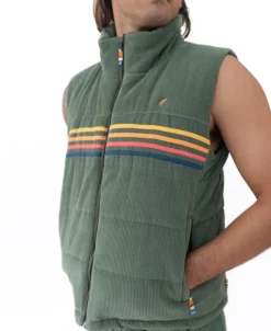 Golden Breed Jackets|Hoodies & Sweats-Lofoten Cord Puffer Vest |