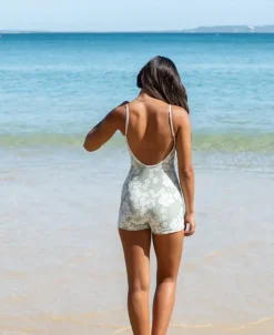 Women Golden Breed Swim-Lola Barkly | Moss / Off White