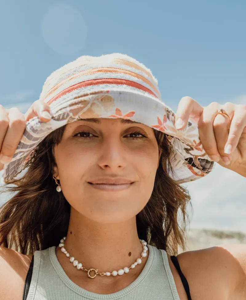Golden Breed Bucket Hats-Long Island Terry Bucket Hat | Off White