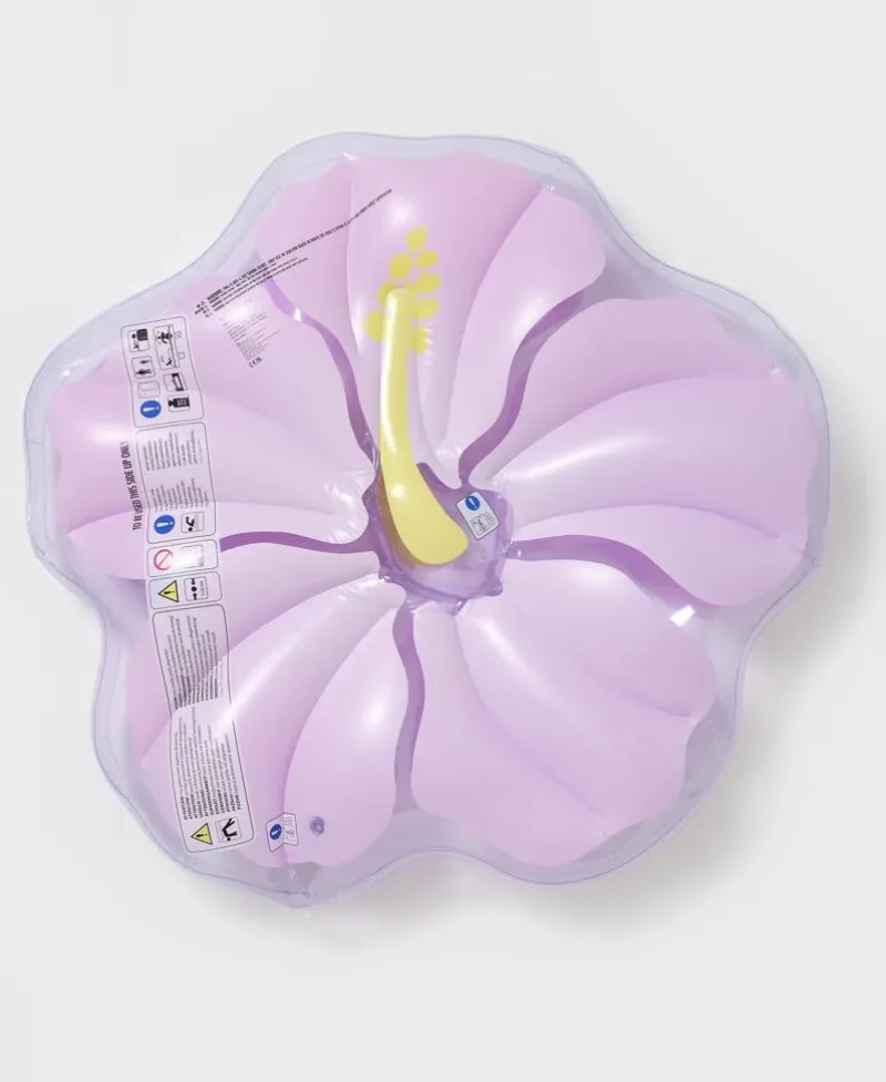 Golden Breed Sunny Life-Luxe Lie-On Float Hibiscus Pastel | Lilac