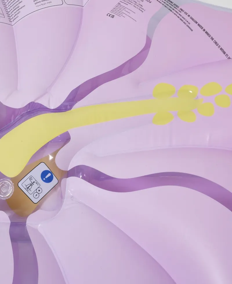 Golden Breed Sunny Life-Luxe Lie-On Float Hibiscus Pastel | Lilac