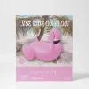 Golden Breed Sunny Life-Luxe Ride-On Float Rosie the Flamingo | Bubblegum Pink