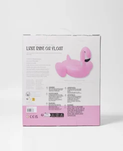 Golden Breed Sunny Life-Luxe Ride-On Float Rosie the Flamingo | Bubblegum Pink